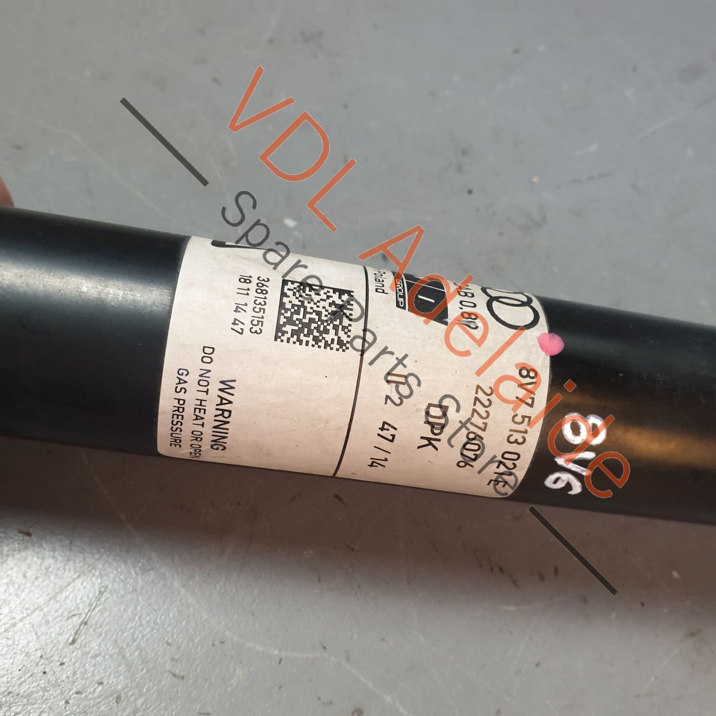 8V7513021E Audi S3 8V DCC Electronic Shock Absorber 8V7513021E Mag Ride