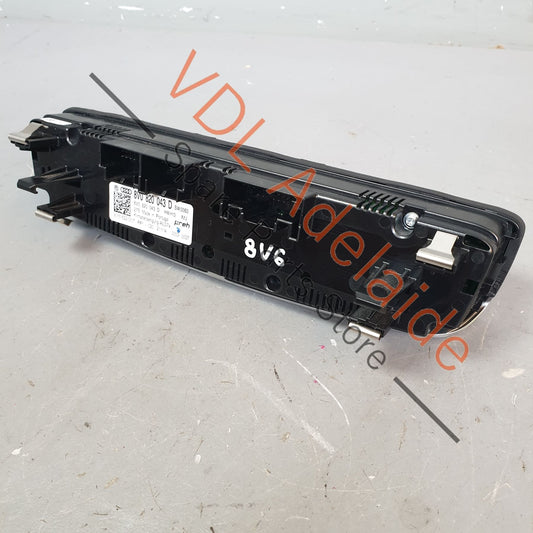 8V0820043D 8V0820043DIMJ Audi S3 8V Air Conditioning Climate Control Switch 8V0820043D IMJ