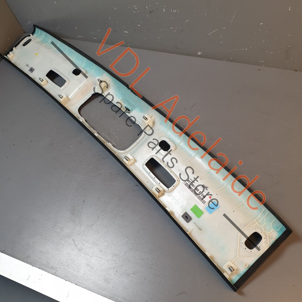 8V7867360E24A Audi A3 S3 Convertible Interior Front Overhead Roof Pillar Trim Left 8V7867360E 24A