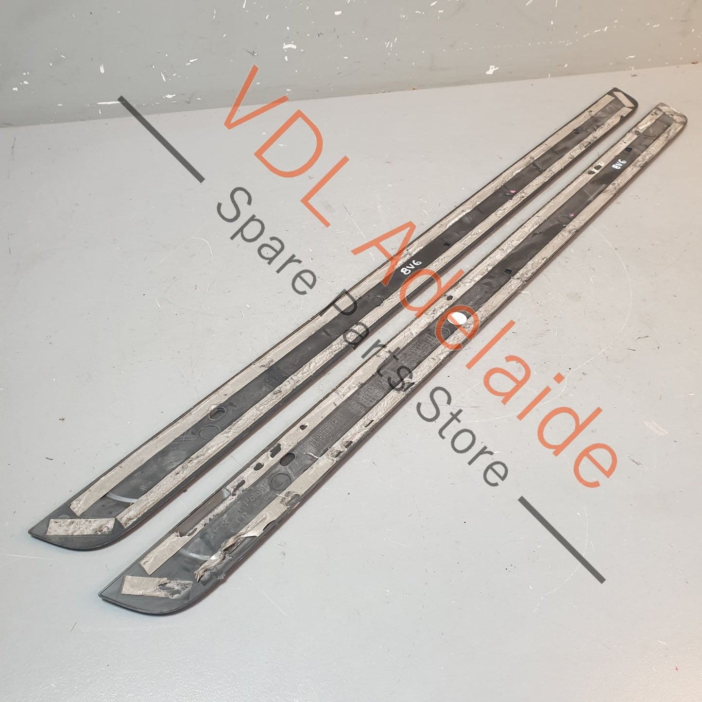 8V3853491D 8V3853491A Pair of Audi S3 8V Door Sill Trim Strip for 2dr Models 8V3853491D 9B9 8V3853491A