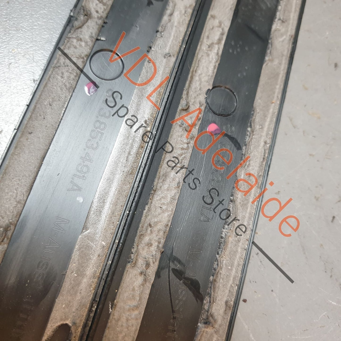8V3853491D 8V3853491A Pair of Audi S3 8V Door Sill Trim Strip for 2dr Models 8V3853491D 9B9 8V3853491A