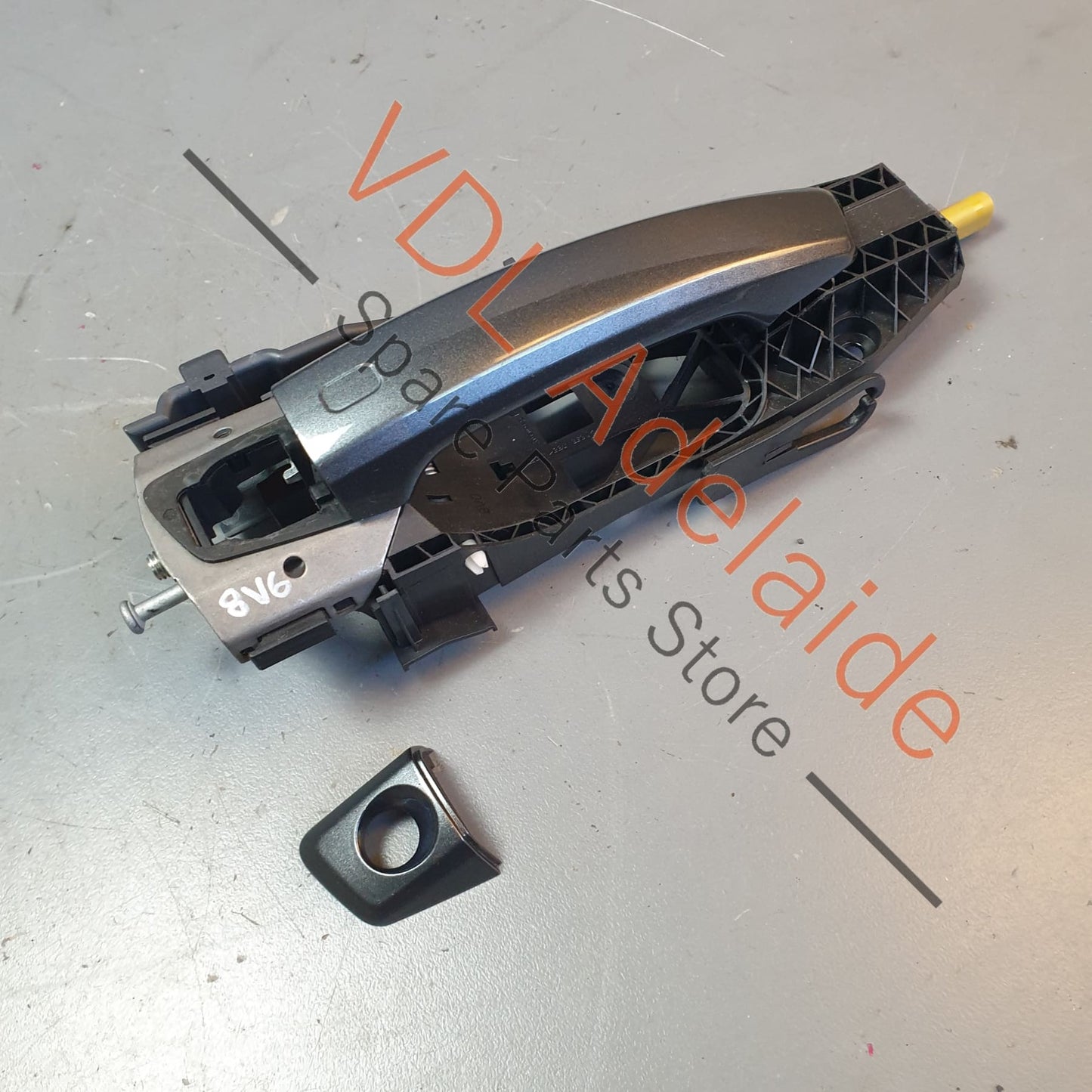 8V0837206A 8V2837880A Audi A3 S3 RS3 Exterior Door Handle With Keyless Entry Sensor Right Front Daytona Grey 8V0837206A 8V0927753