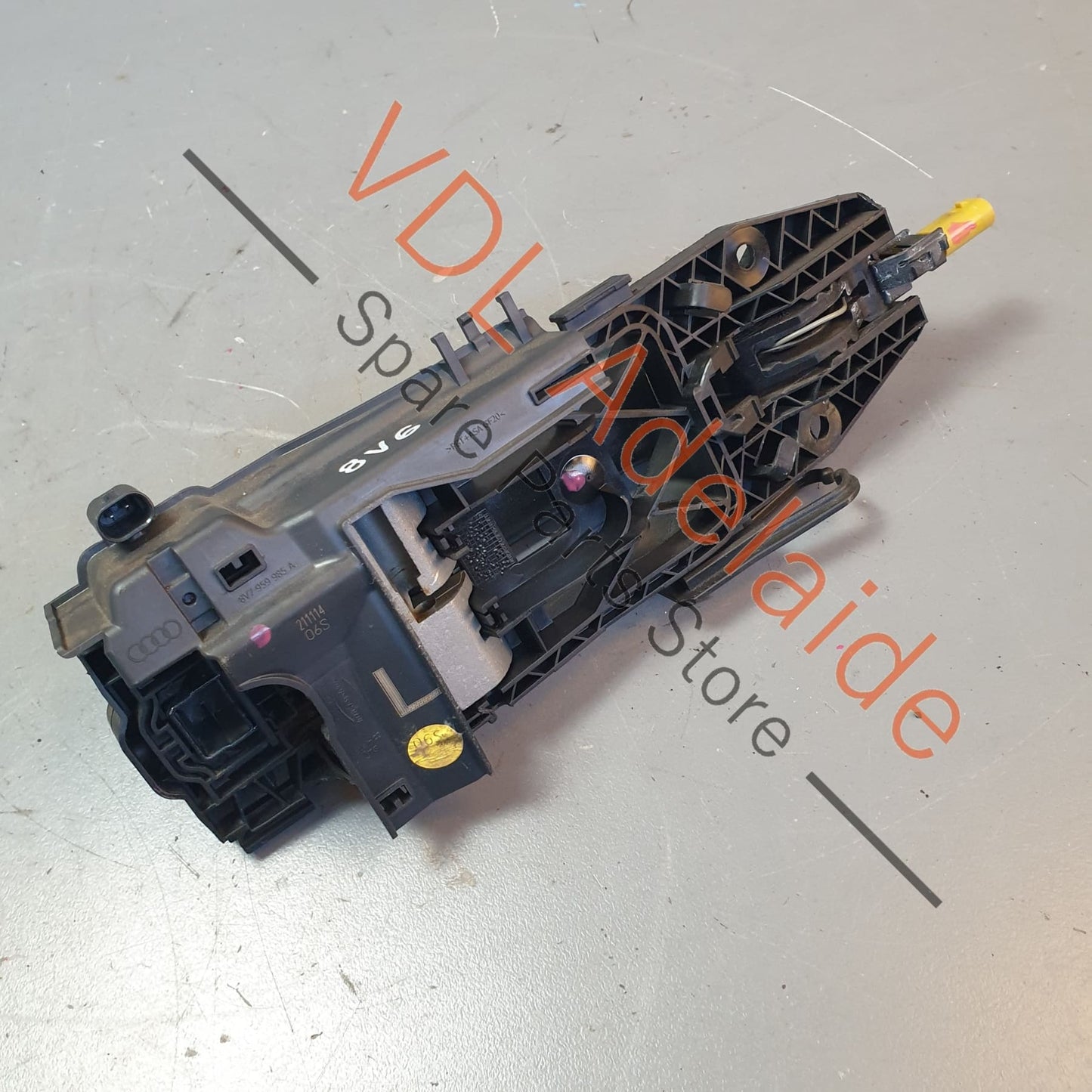 8V0837205A 8V0927753 Audi A3 S3 RS3 Exterior Door Handle With Keyless Entry Sensor Left Front Daytona Grey 8V0837205A 8V0927753