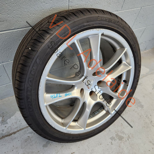 955362156009A1 7L6601025T 1x Porsche Cayenne 9PA 955 957 Turbo / GTS 21 x 10 Sport Design Alloy Rim Wheel #01 95536215600
