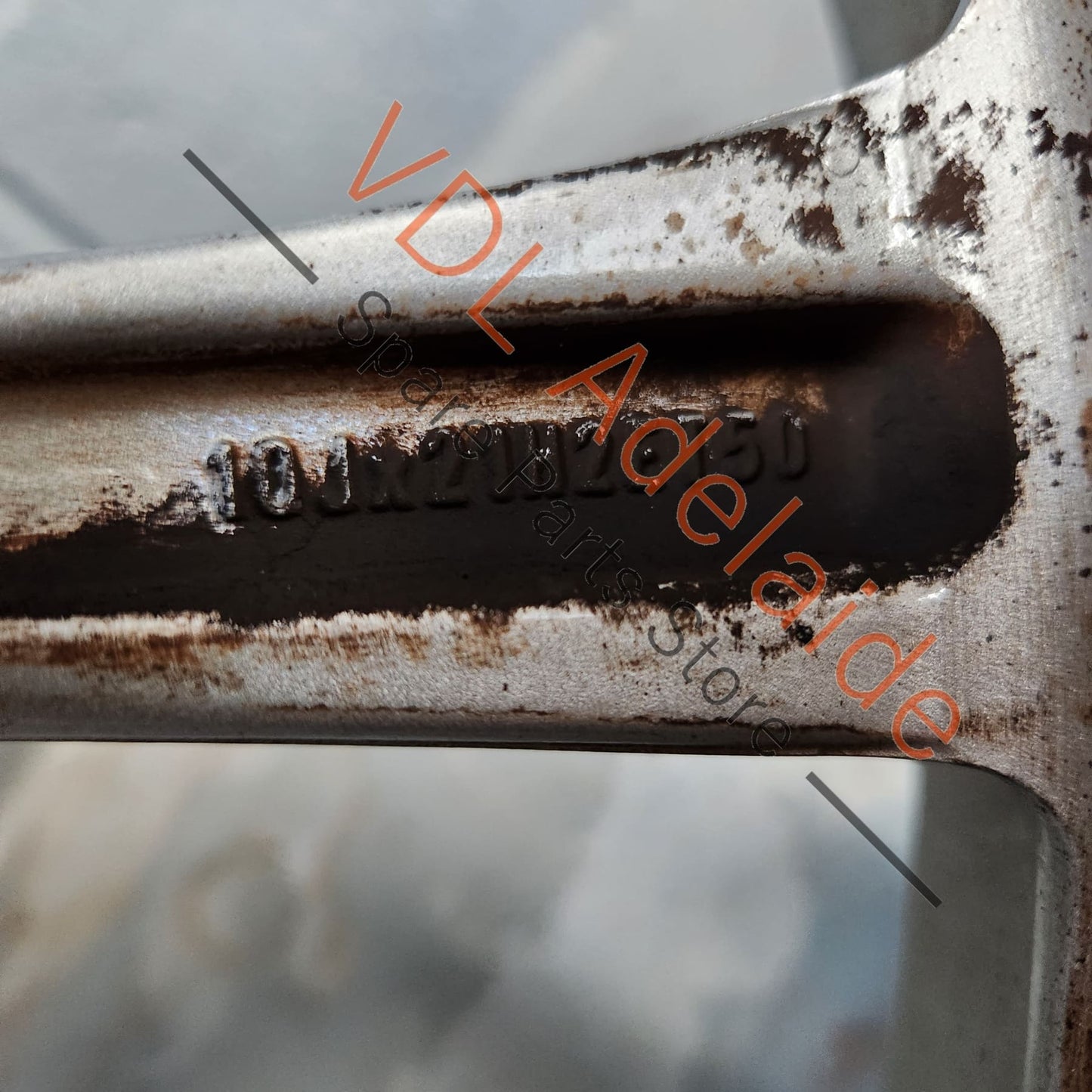 955362156009A1 7L6601025T 1x Porsche Cayenne 9PA 955 957 Turbo / GTS 21 x 10 Sport Design Alloy Rim Wheel #01 95536215600