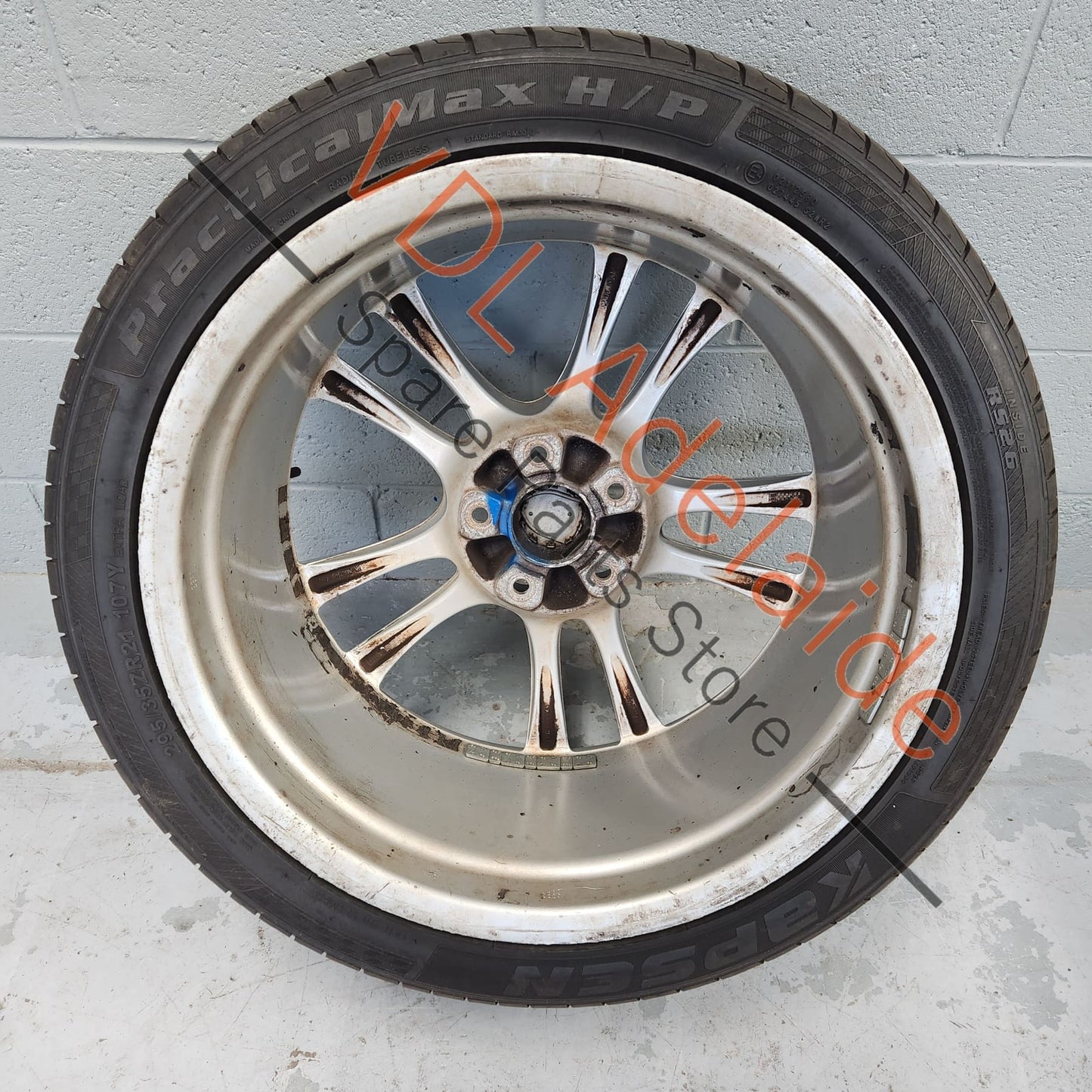 955362156009A1 7L6601025T 1x Porsche Cayenne 9PA 955 957 Turbo / GTS 21 x 10 Sport Design Alloy Rim Wheel #04 95536215600