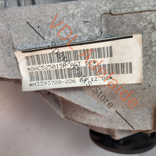 95533201002 955332010BX Porsche Cayenne GTS Rear Differential for HUC 95533201002 955332010BX 4.1:1