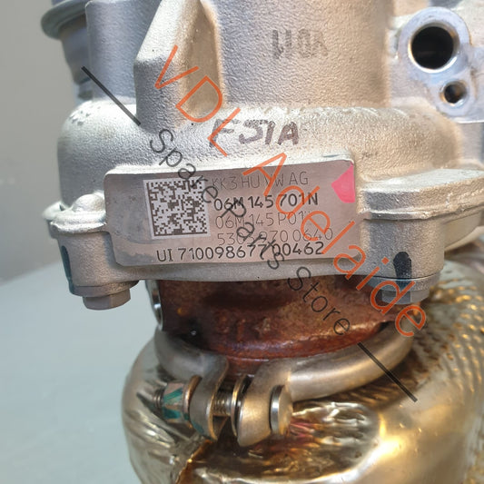 06M145701N 06M145703D Audi RS4 RS5 2.9TFSI Bi Turbo Turbocharger LHS 06M145701N / 06M145703D