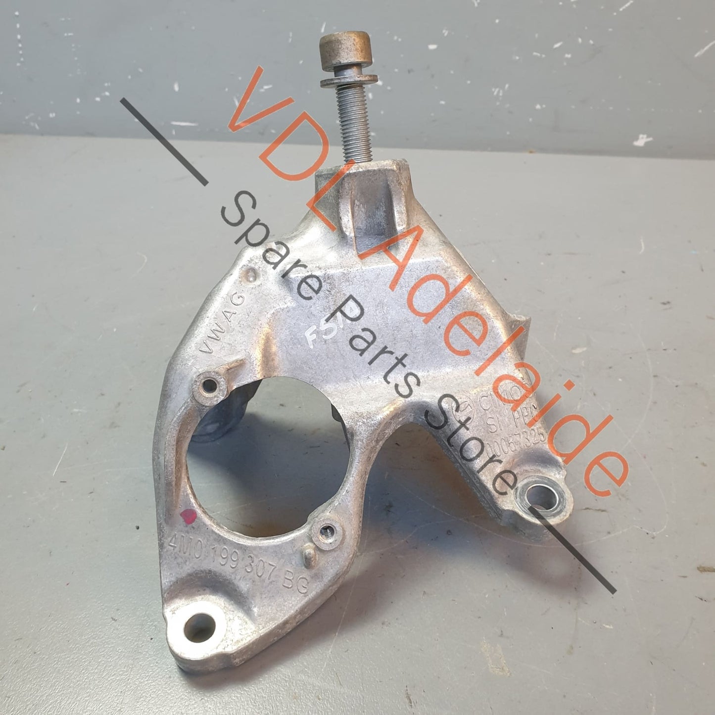 4M0199307BG Audi RS5 Left Side Engine Aluminium Support Mount Bracket 4M0199307BG