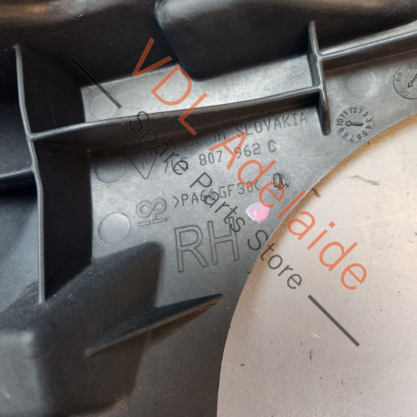 95550596200, 7L5807962C, , , Porsche Cayenne GTS Rear Inner Bumper Mouting Bracket Right Side