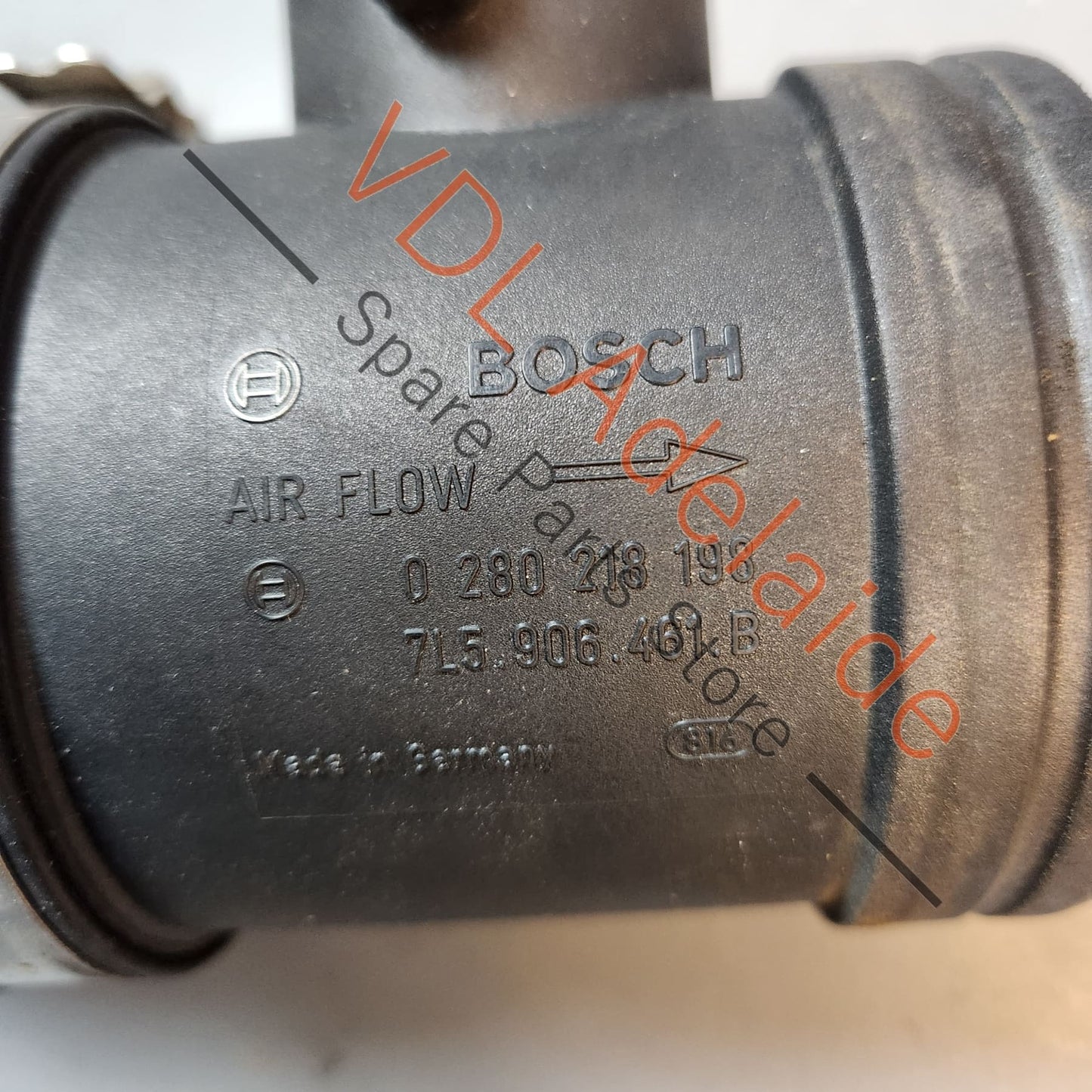 95560612340, 95511053420, 7L5906461B, , Porsche Cayenne Air Mass Meter MAF Bosch 95560612340 0280218198 7L5906461B