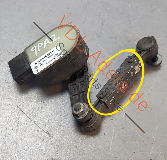 95533107721 7L0616571D Porsche Cayenne 9PA 955 957 Audi Q7 Touareg Rear Suspension Level Sensor 95533107721