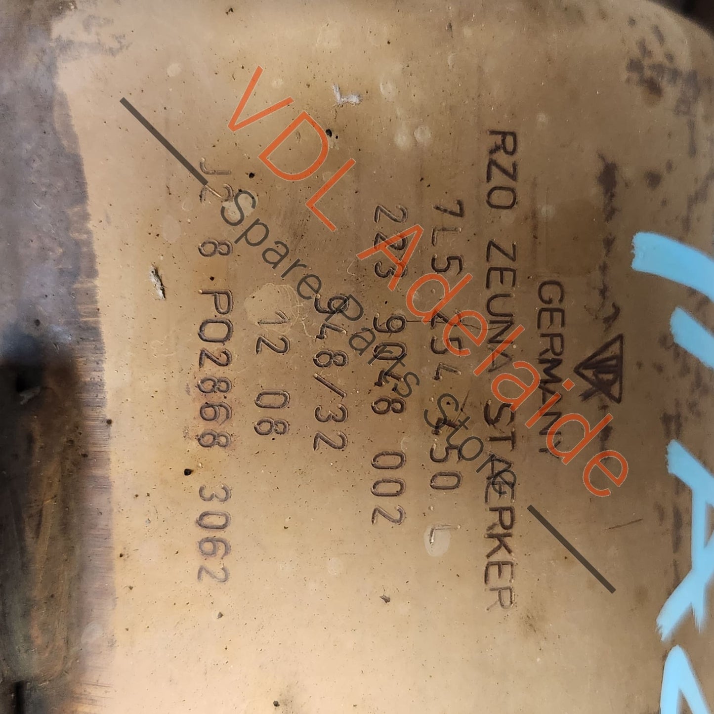 95511302440 7l5254450L 955113024DX Porsche Cayenne GTS Turbo 9PA Catalytic Converter RHS 7l5254450L 95511302440 955113024DX