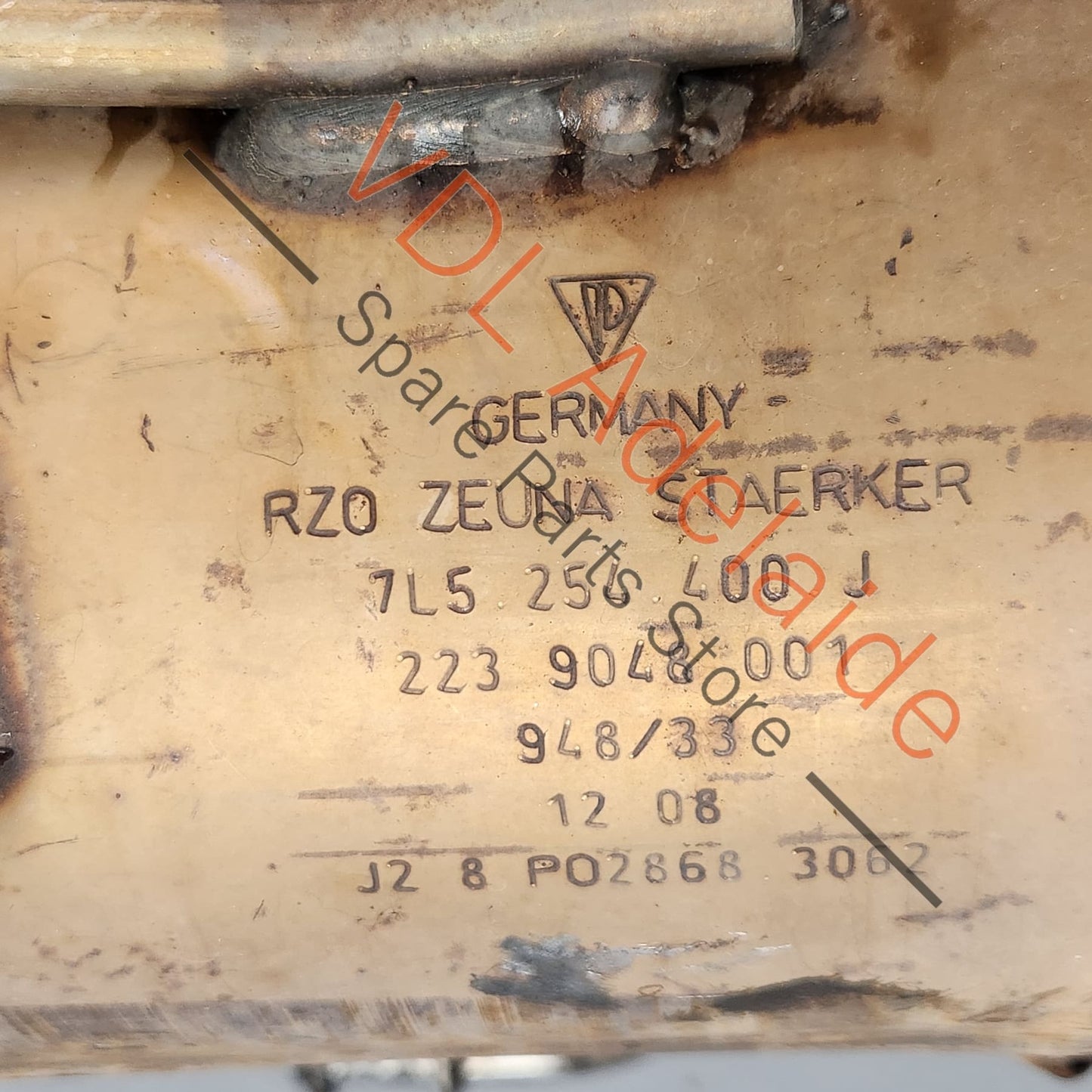 95511302340, 7l5254400J, 955113023EX, , Porsche Cayenne GTS Turbo 9PA Catalytic Converter LHS 7l5254400J 95511302340 955113023DX