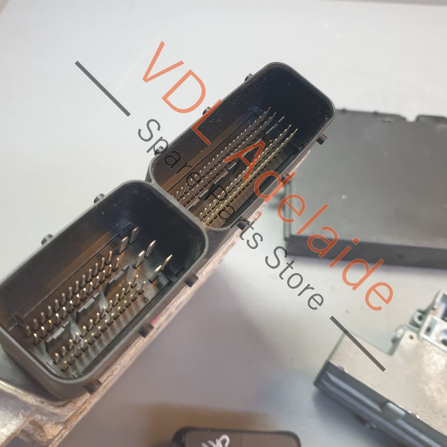 95561860403, 9556379452801C, 3D0909139D, , Porsche Cayenne 4.8L GTS 9PA 955 957 DME EIS System Set with Key & Steering Lock