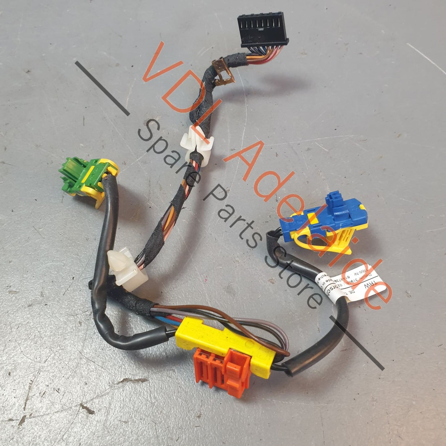95561267000, 7L5971411, , , Porsche Cayenne 9PA 955 957 Steering Wheel Airbag Wiring Harness Cable 95561267000 7L5971411