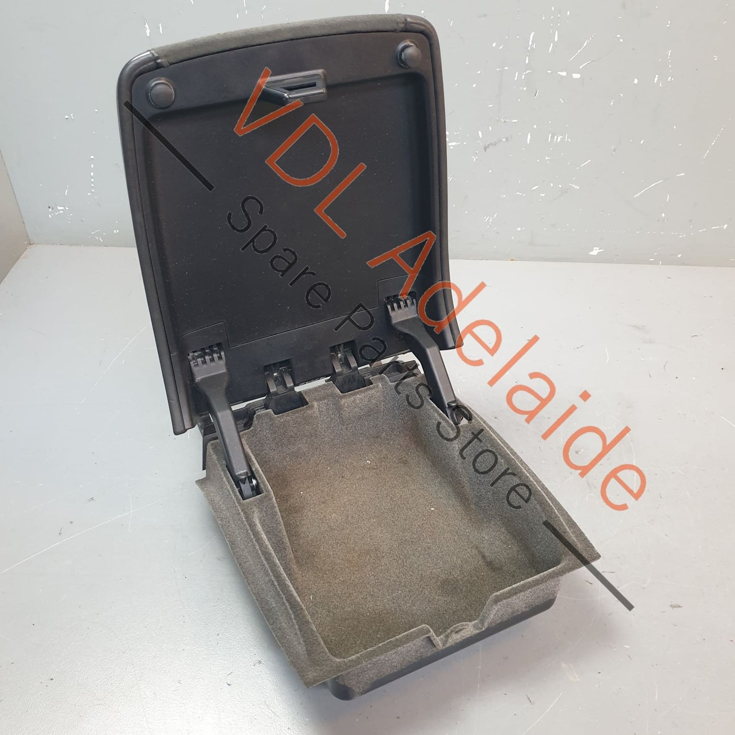 955553311005000000, , , , Porsche Cayenne GTS 9PA Arm Rest Armrest Alcantara Genuine OEM