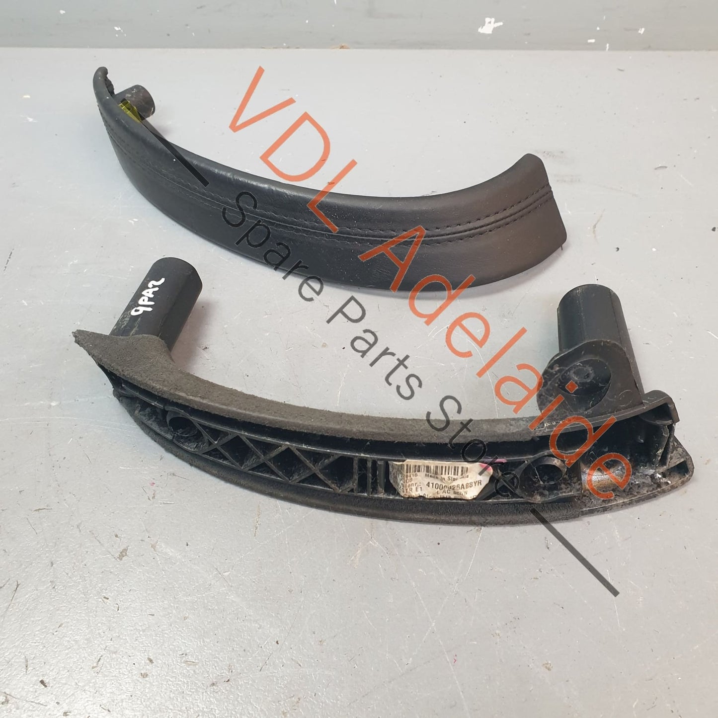 7L5868537C, 955555539018YR, 955555263008YR, , Porsche Cayenne 9PA GTS Alcantara Interior Inner Door Handle Pull Grip Left Side 7L5868537C 95555553901 8YR 95555526300 8YR