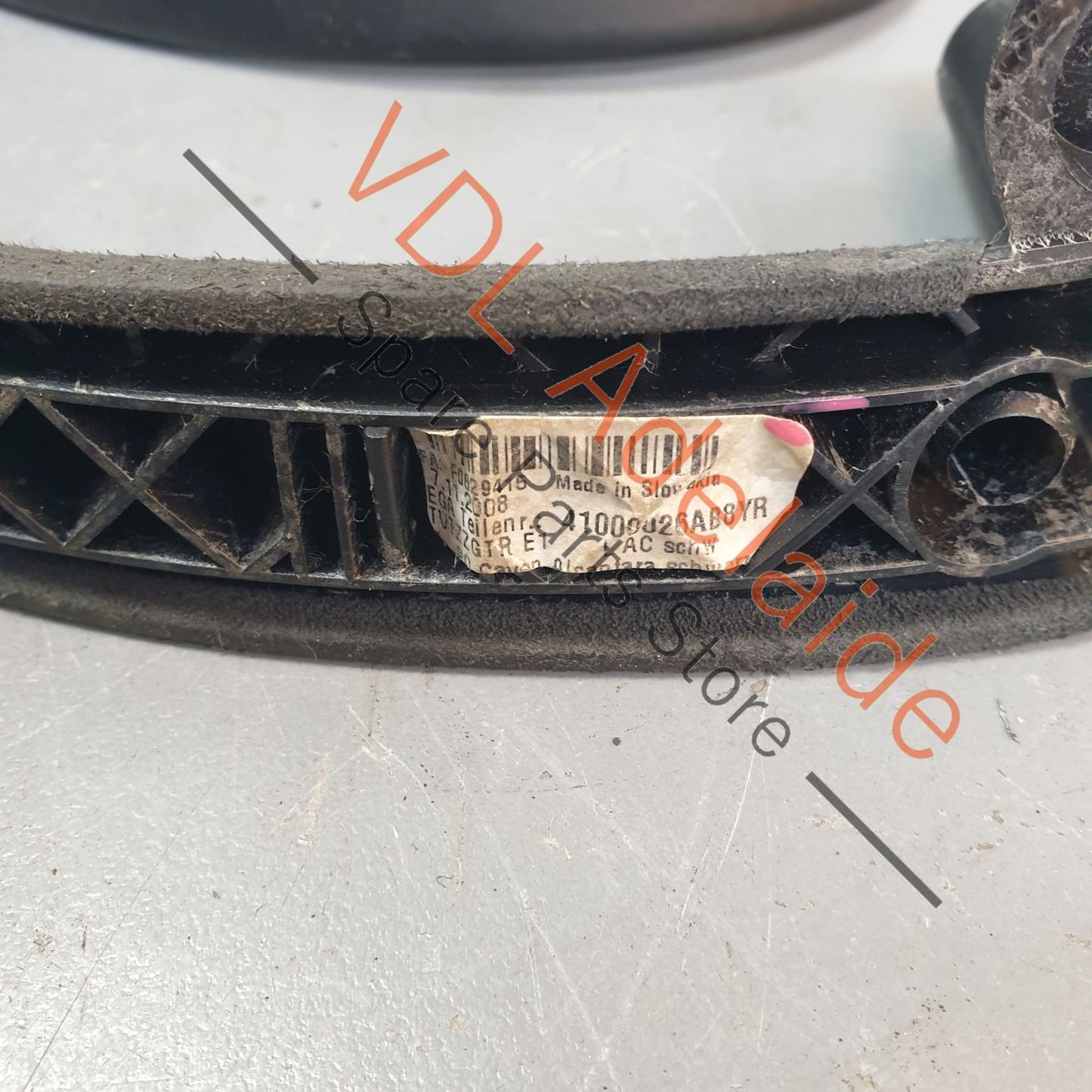 7L5868537C, 955555539018YR, 955555263008YR, , Porsche Cayenne 9PA GTS Alcantara Interior Inner Door Handle Pull Grip Left Side 7L5868537C 95555553901 8YR 95555526300 8YR