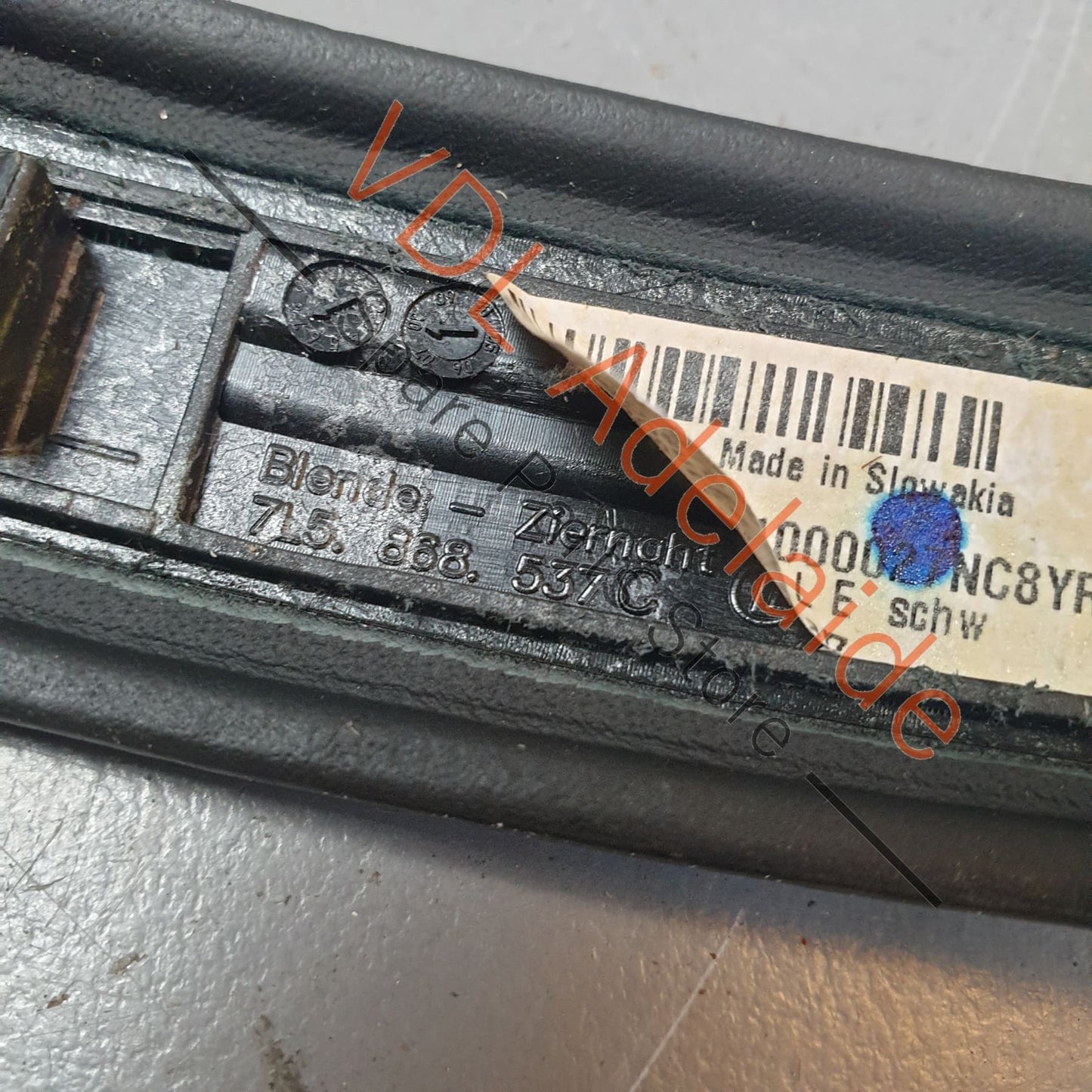 7L5868537C, 955555539018YR, 955555263008YR, , Porsche Cayenne 9PA GTS Alcantara Interior Inner Door Handle Pull Grip Left Side 7L5868537C 95555553901 8YR 95555526300 8YR