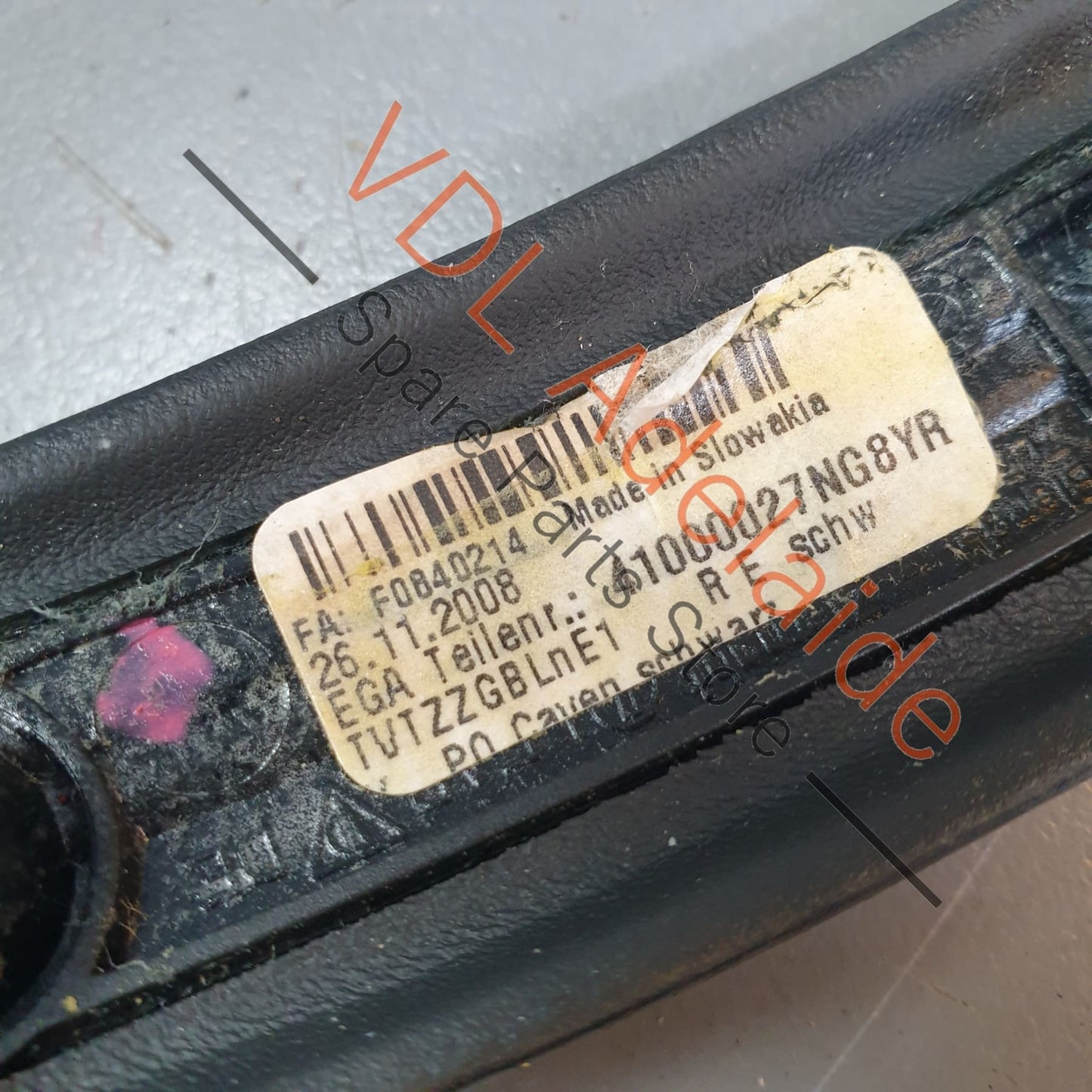 7L5868538C, 955555540018YR, 955555264008YR, , Porsche Cayenne 9PA GTS Alcantara Interior Inner Door Handle Pull Grip Right Side 7L5868538C 95555554001 8YR 95555526400 8YR