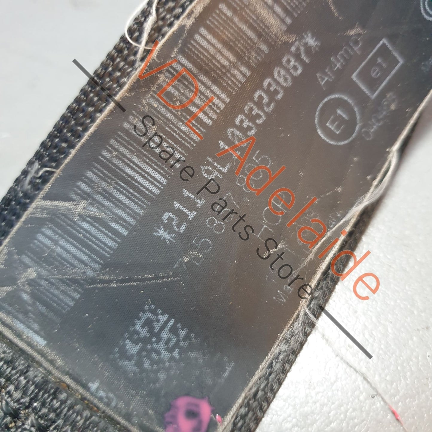7L5857805, 95580305110HCP, , , Porsche Cayenne 9PA Rear Left Seatbelt 95580305110 HCP 7L5857805