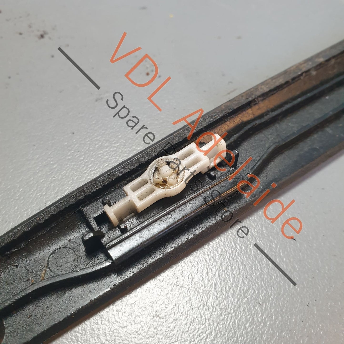 7L0853539, 9555593050001C, , , VW Touareg Porsche Cayenne Plastic Door Opening Entry Sill Trim Strip Rear Left 7L0853539 95555930500 01C