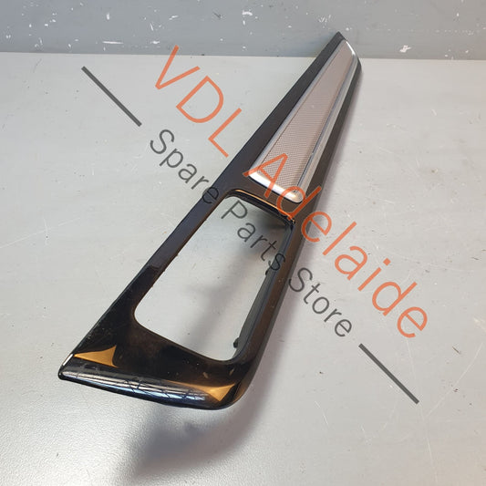 9Y0867102AOI1 9Y0867102MOI1 Porsche Cayenne E3 9YA 9YB Right Side Door Trim Insert Interior Brushed Aluminium Gloss Black 9Y0867102A OI1