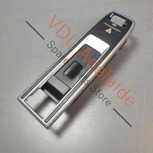 9Y0863419A 971953509B Porsche Cayenne E3 9YA 9YB PDK Gear Shift Cover Galvano Silver Trim 9Y0863419A
