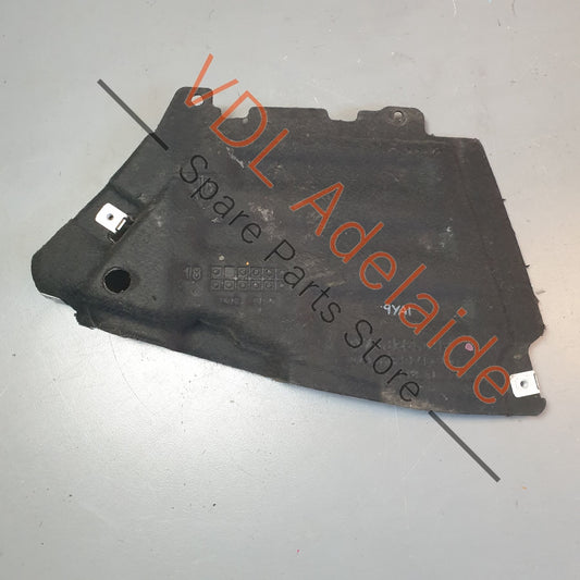 9Y0825095 Porsche Cayenne E3 Rear Bumper Muffler Foil Left Body Protection Trim Splash Guard 9Y0825095