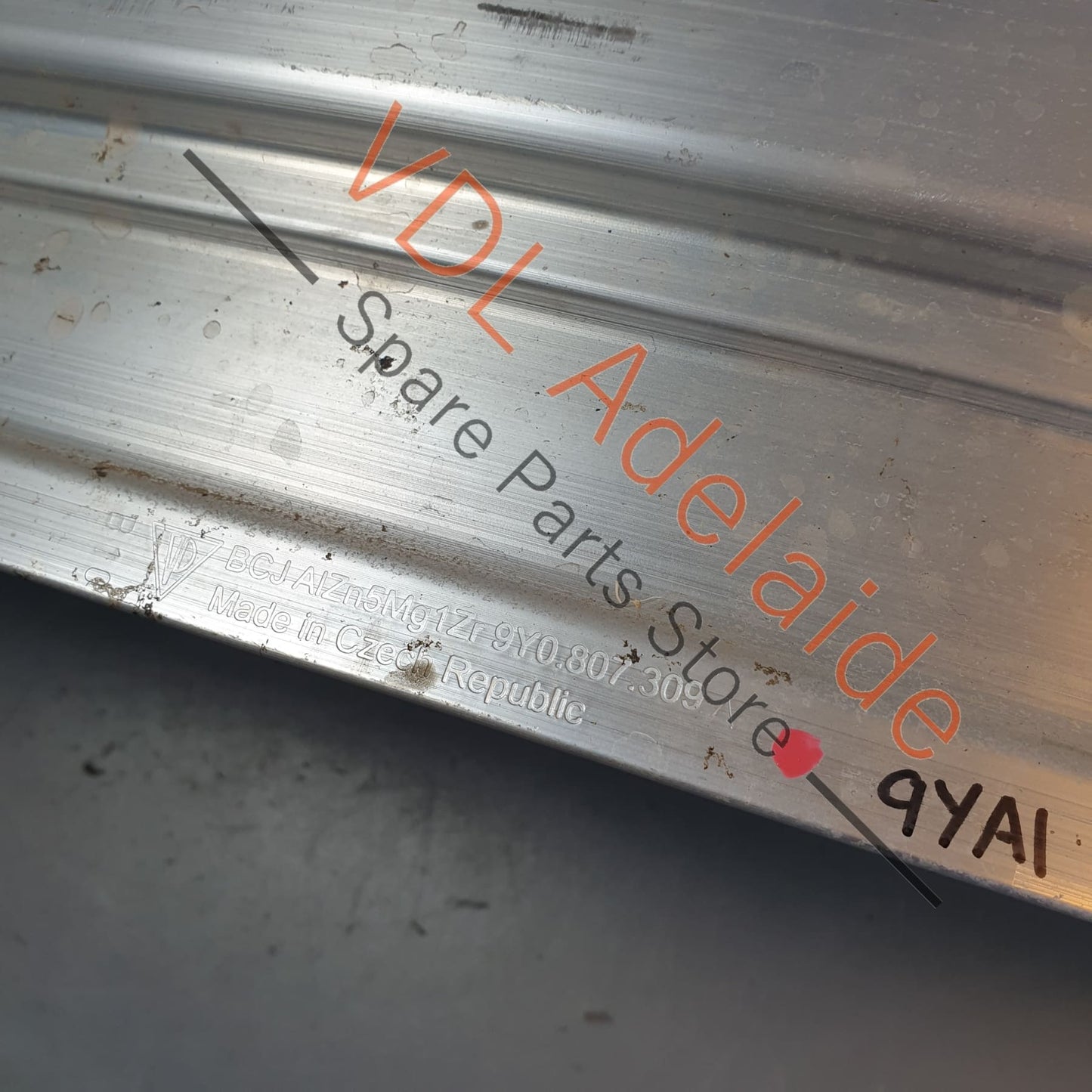 9Y0807309A Porsche Cayenne E3 Rear Bumper Reo Reinforcement Crash Bar 9Y0807309A