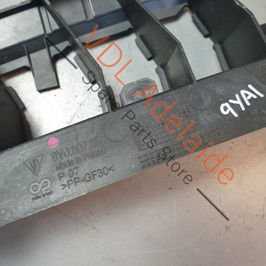 9Y0807863 Porsche Cayenne E3 Rear Bumper Centre Middle Securing Strip Bracket 9Y0807863