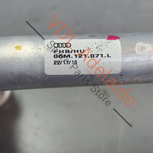 06M121071L Porsche Cayenne E3 9YA 9YB Coolant Pipe Aluminium 06M121071L