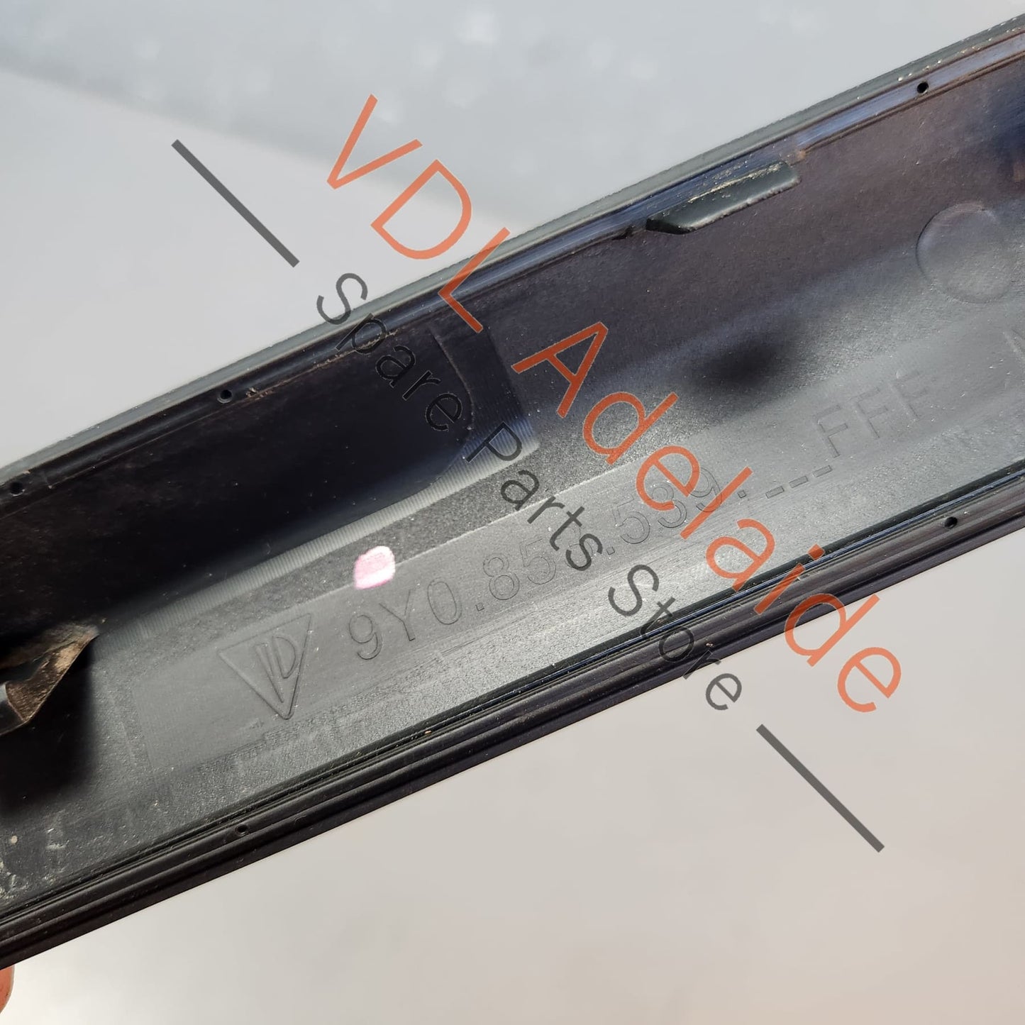 9Y0853539 9Y0853539OK1 Porsche Cayenne E3 9Y Left Rear Door Entry Sill Trim Plastic 9Y0853539