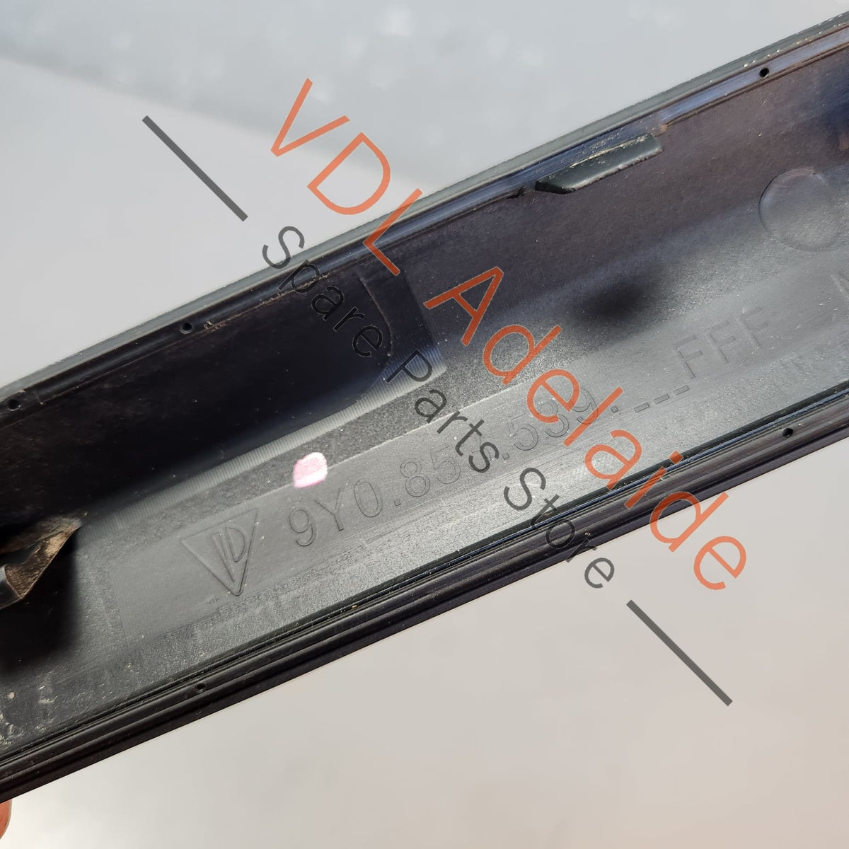 9Y0853539 9Y0853539OK1 Porsche Cayenne E3 9Y Left Rear Door Entry Sill Trim Plastic 9Y0853539