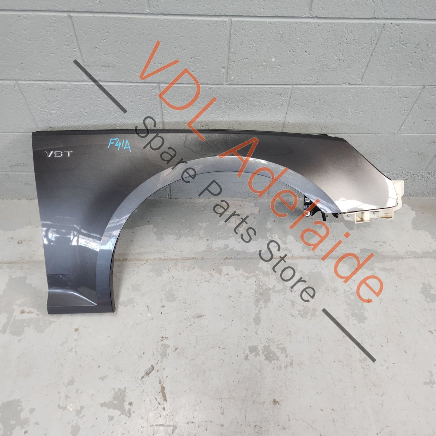 8W0821106A Audi S4 B9 Front Right Wing Fender Quarter Mudguard 6Y6Y Daytona Gray Pearl 8W0821106A