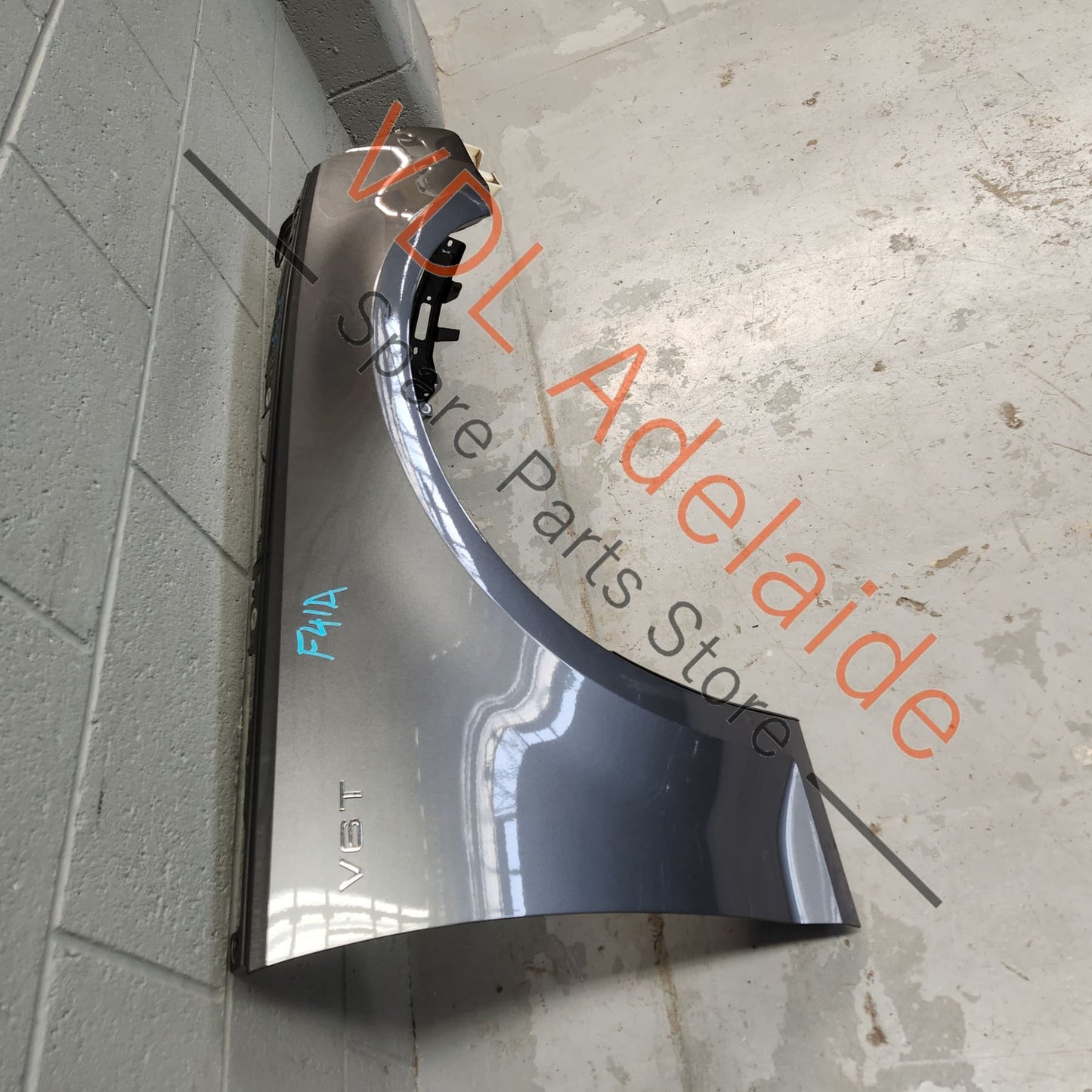8W0821106A Audi S4 B9 Front Right Wing Fender Quarter Mudguard 6Y6Y Daytona Gray Pearl 8W0821106A