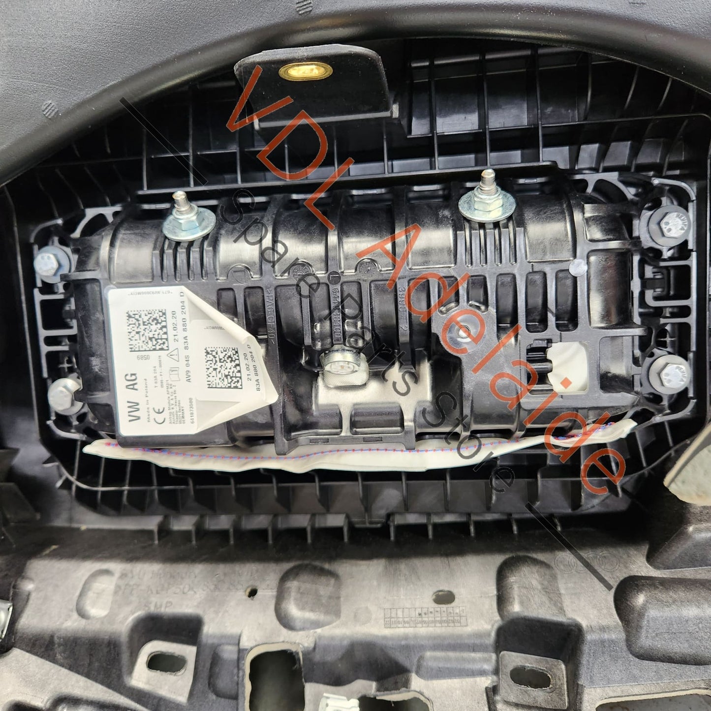 83C857001A24A, 83A880204D, , , Audi Q3 RSQ3 RHD Dashboard Dash & Passenger Airbag Kit 83C857001A 24A 83A880204D