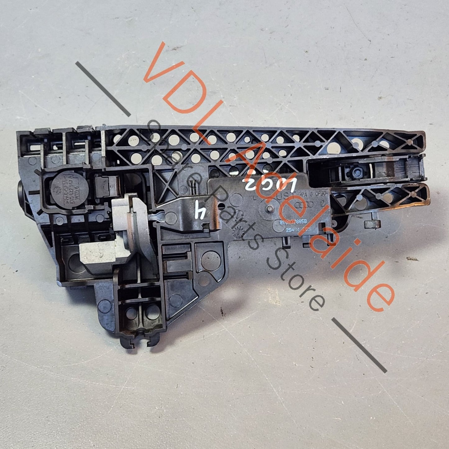 8T0837205A, 8T0837885B, 8K0839879, , Audi A4 B8 Front Left Exterior Door Handle Mythos Black LY9T 8T0837205A 8T0837885B 8K0839879