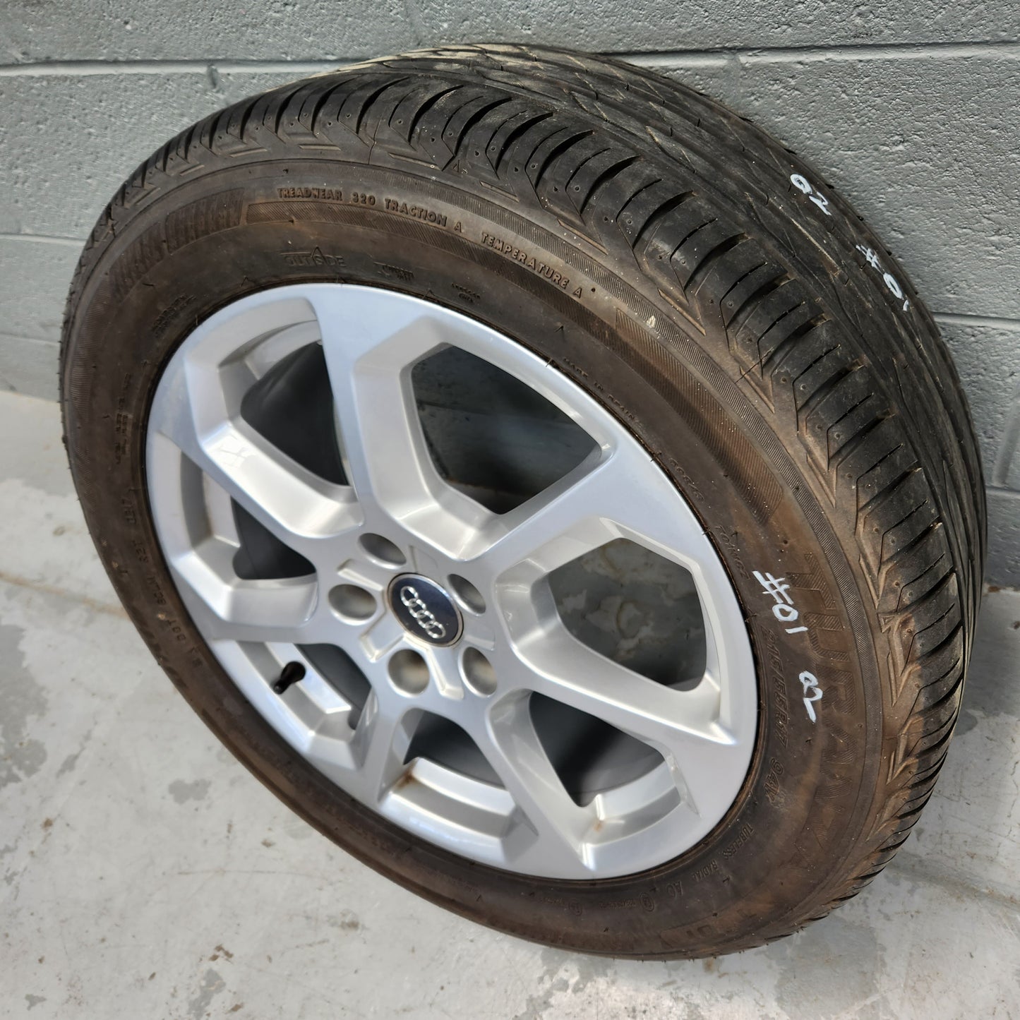 81A601025D 1x Genuine Audi Q2 Alloy Wheels 17 x 7J ET45 5x112 81A601025D #01