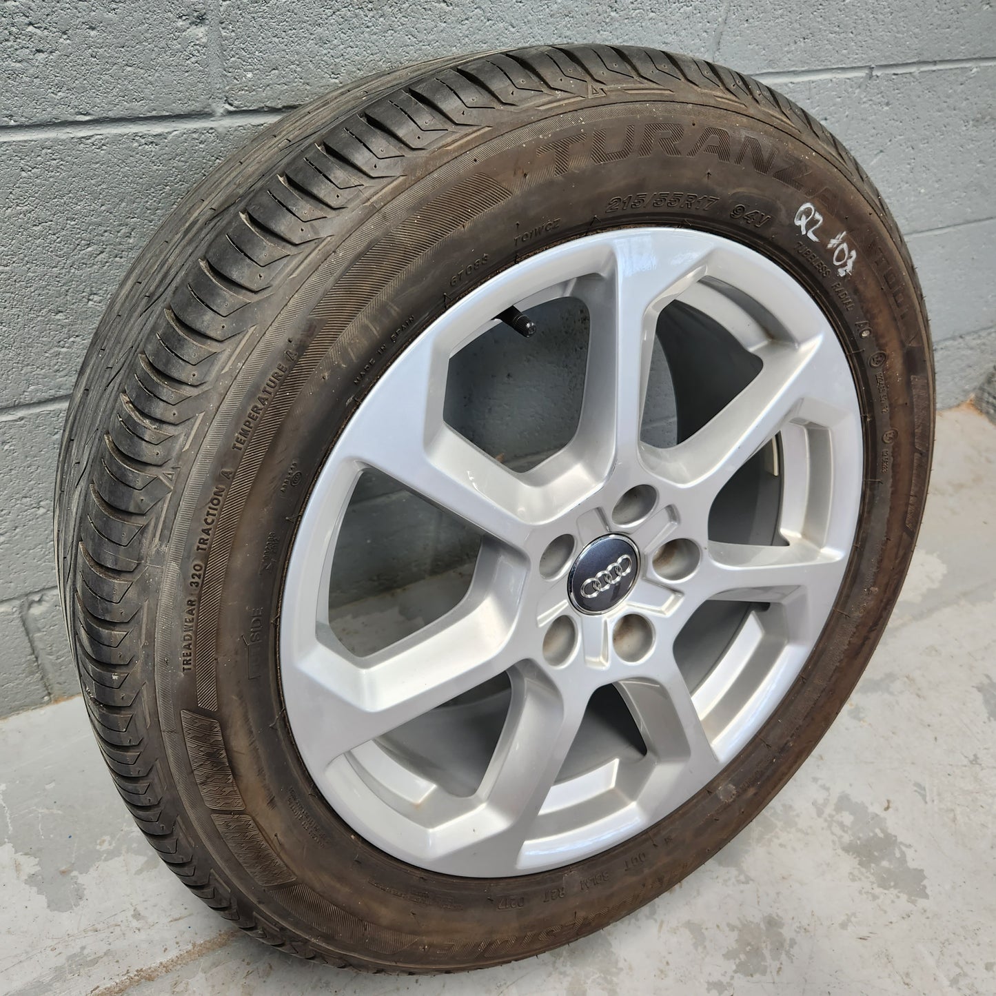 81A601025D 1x Genuine Audi Q2 Alloy Wheels 17 x 7J ET45 5x112 81A601025D #03