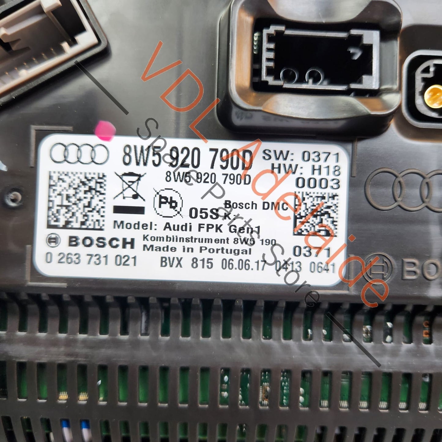 8W5920790D Audi S4 B9 Virtual Cockpit Dash Dashboard Display km/h 8W5920790D