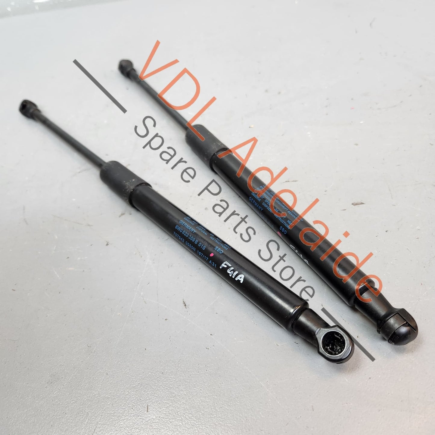 8W9827552C Audi A4 S4 B9 Wagon Rear Hatch Tailgate Lift Gas Strut Pair 8W9827552C
