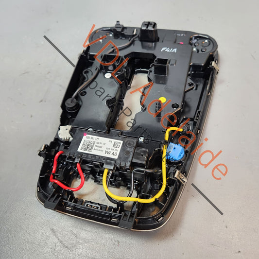 8W0947135BQ 4M0947133A 4M0947139A
8W0947143B Audi A4 S4 RS4 B9 Interior Reading Light Switch Trim 8W0947135BQ