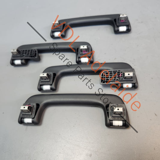 8R0857607H 8R0857607J Audi A4 S4 B9 Interior Roof Grab Handle Set of 4 Front & Back 8R0857607H 8R0857607J