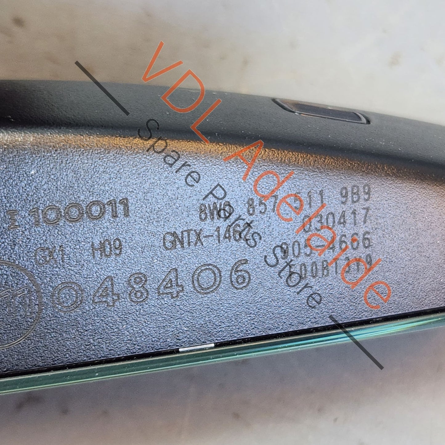 8W0857511 Audi A4 S4 B9 A5 S5 Interior Rear View Mirror Frameless 8W0857511 9B9