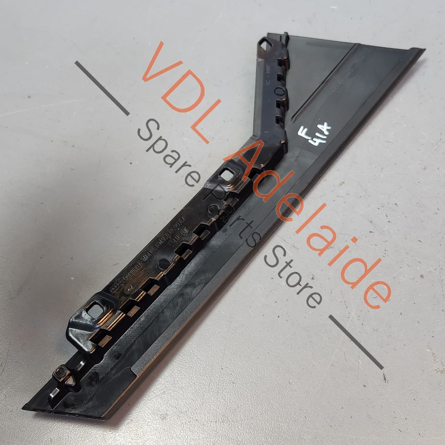 8W9839903A5FQ 8W9839903 Audi A4 S4 B9 Rear Left Door C Pillar Exterior Gloss Black Molding Trim 8W9839903A 5FQ