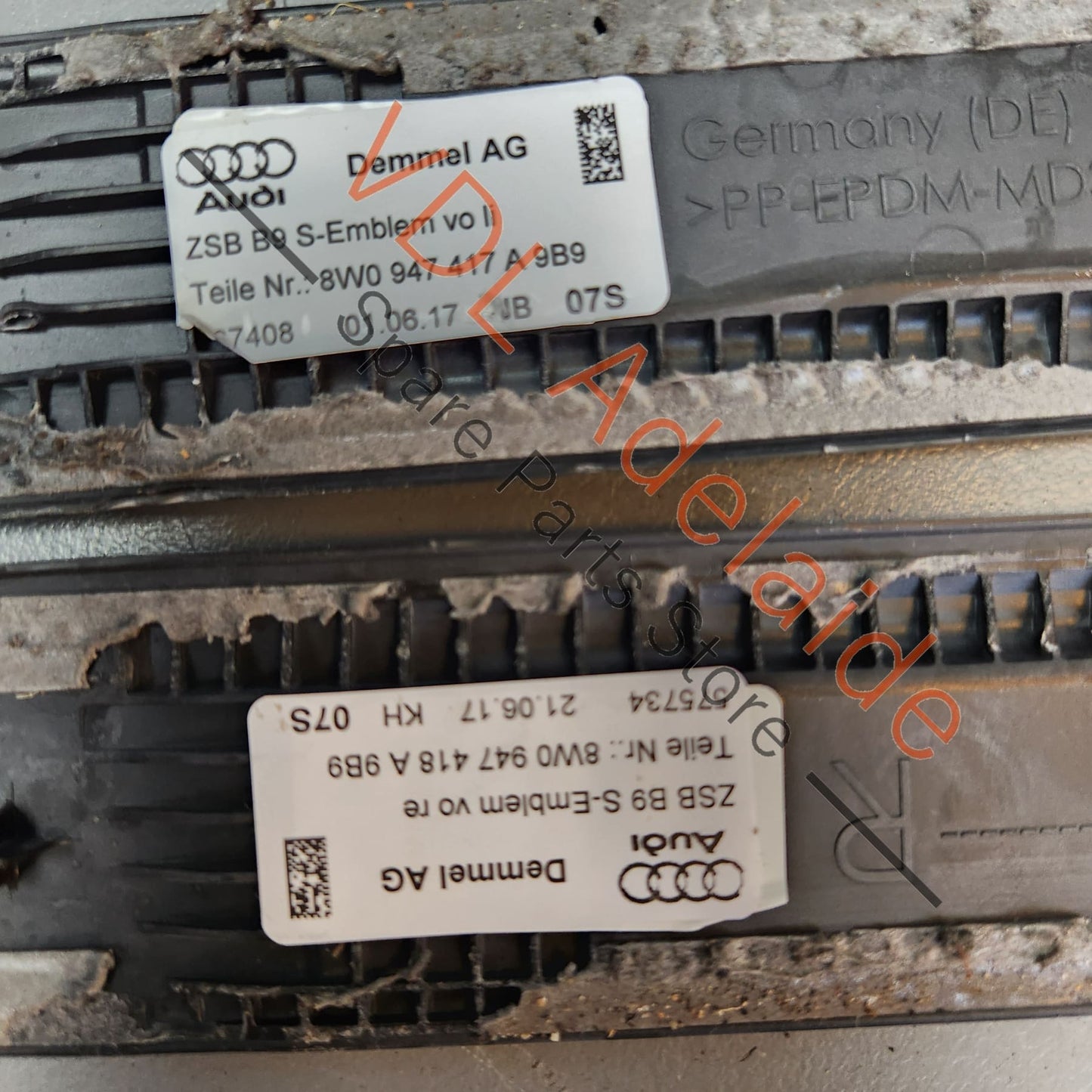 8W0947417A Audi S4 B9 Illuminated Sill Trim Door Entry Strip Pair L&R 8W0947417A 8W0947418A