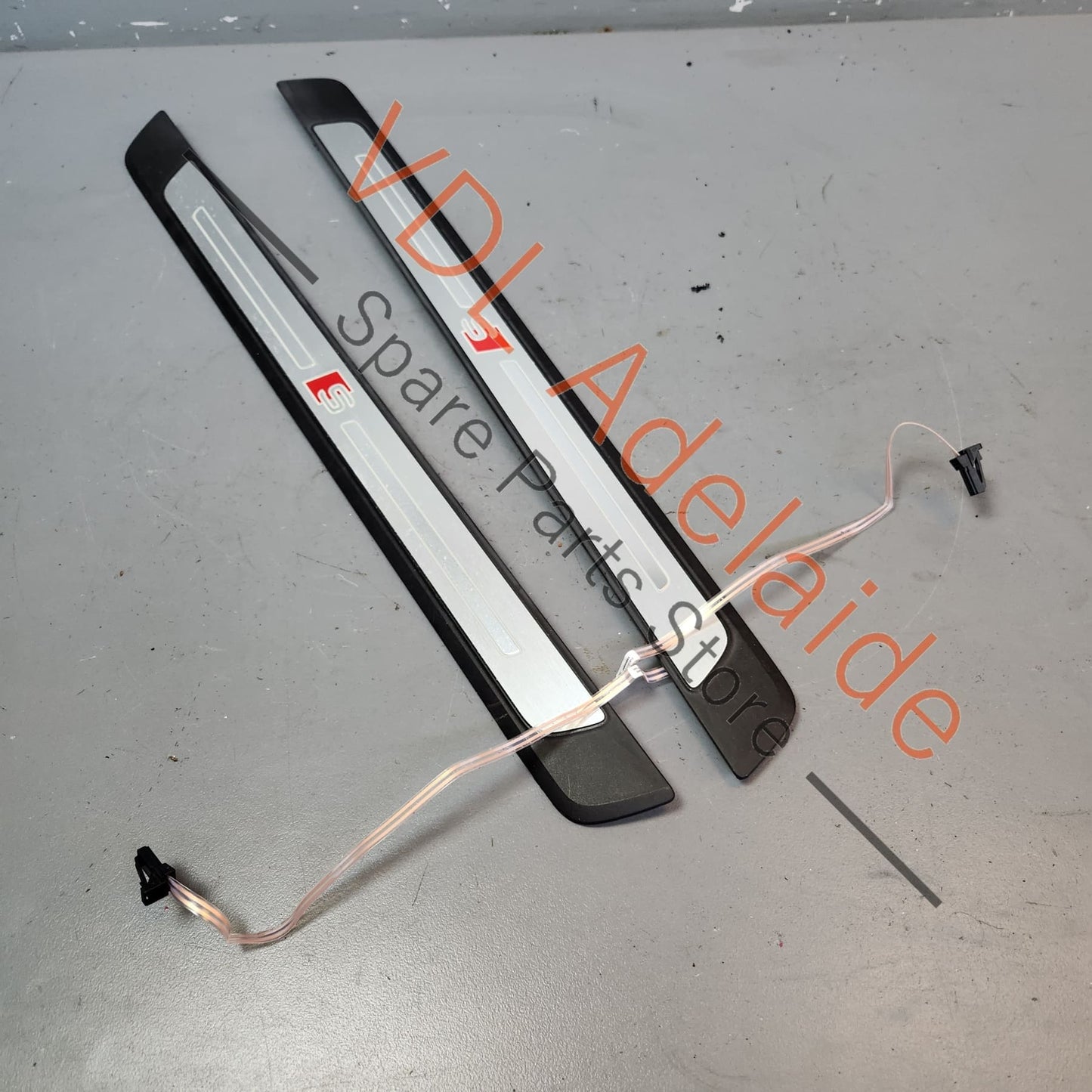 8W0947417A Audi S4 B9 Illuminated Sill Trim Door Entry Strip Pair L&R 8W0947417A 8W0947418A
