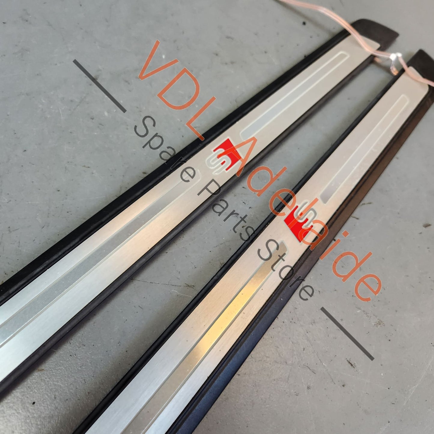8W0947417A Audi S4 B9 Illuminated Sill Trim Door Entry Strip Pair L&R 8W0947417A 8W0947418A